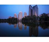 骏豪中央公园广场写字楼中等装修400㎡