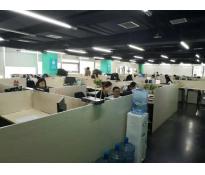 万柳亿城中心写字楼中等装修900㎡